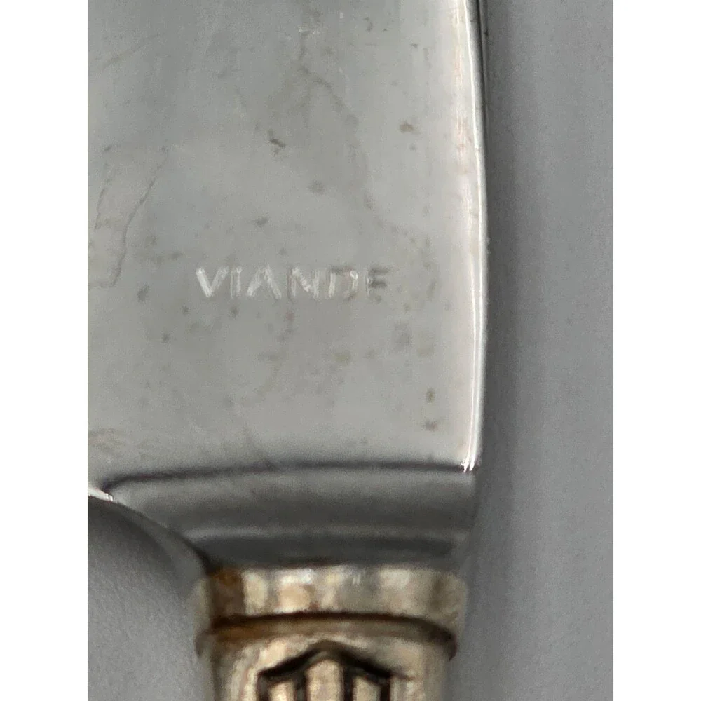 VTG 4 StratfordPlate Viande (Meat) Insico Stainless Knifes